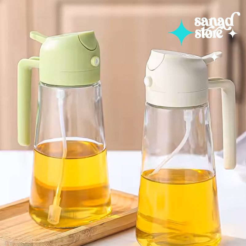 ألوان متعددة من موزع الزيت